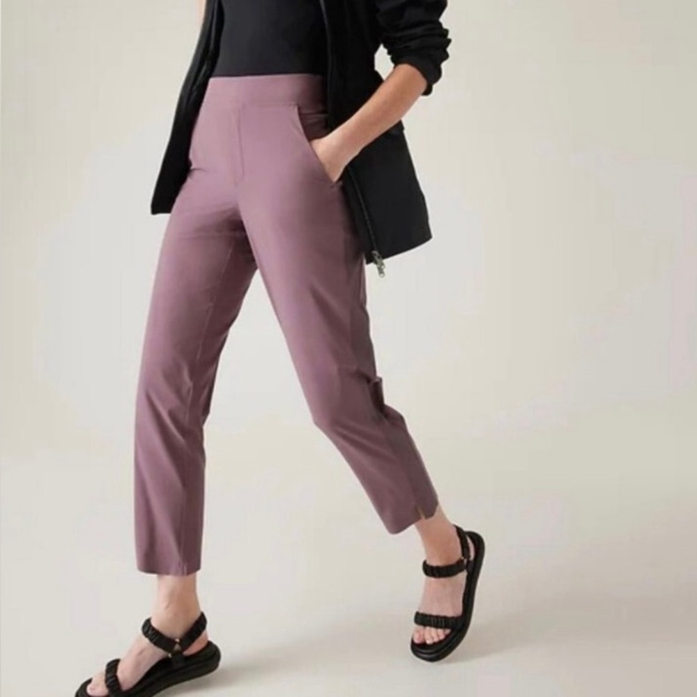 Athleta Brooklyn Ankle Pant Mauve Size 4